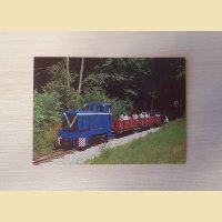 nostalgische Ansichtskarte (V10C Diesellok)