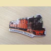 Kühlschrankmagnet in Lokkontur