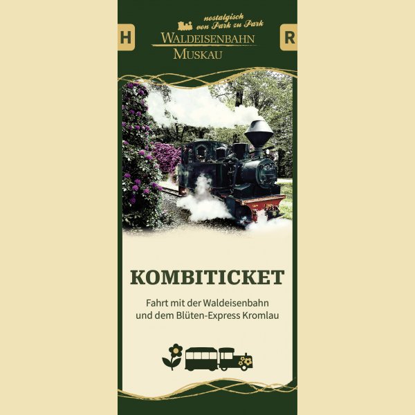Kombi-Fahrt mit der Waldbahn & dem Kromlauer Blütenexpress