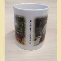 Tasse 3  [Dampflok 99 3317 im Sonnenschein + Dampflok 99 3315 in der Winterlandschaft]